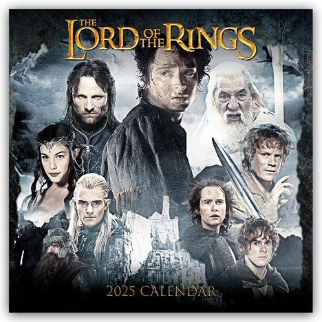 Danilo Promotion Ltd: Lord of the Rings - Der Herr der Ringe 2025 - Wandkalender, Kalender