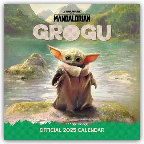 Danilo Promotion Ltd: Star Wars - The Mandalorian Grogu 2025 - Wandkalender, Kalender