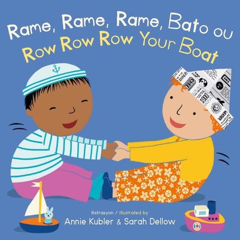 Rame, Rame, Rame Bato Ou/Row Row Row Your Boat, Buch