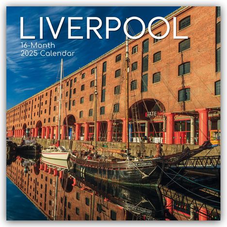The Gifted: Liverpool 2025 - 16-Monatskalender, Kalender