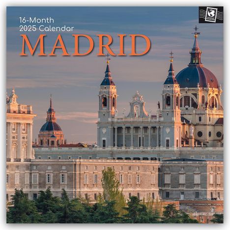 Madrid 2025 - 16-Monatskalender, Kalender