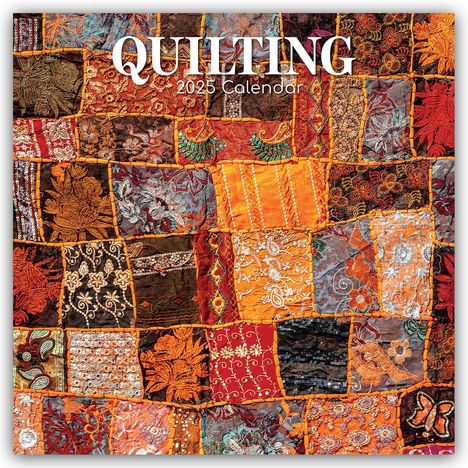 The Gifted: Quilting - Quilten 2025 - 12-Monatskalender, Kalender