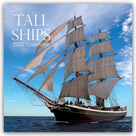 The Gifted Stationery Co. Ltd: Tall Ships - Segelschiffe 2025 - 16-Monatskalender, Kalender