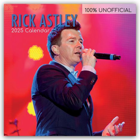 Rick Astley 2025 - 16-Monatskalender, Kalender