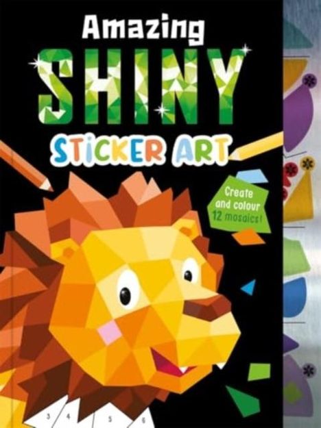 Igloo Books Ltd: Amazing Shiny Sticker Art, Buch