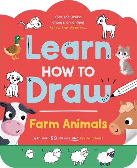Igloo Books Ltd: Learn How to Draw: Farm Animals, Buch