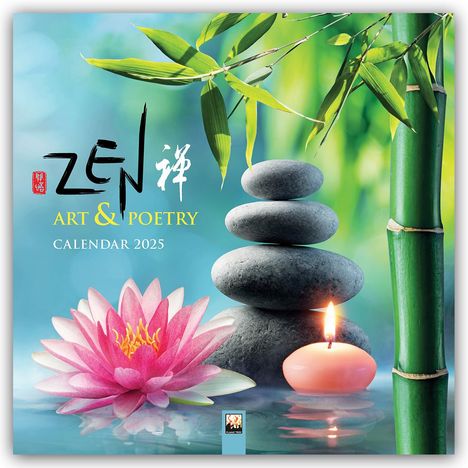 Tree Flame: Zen Art &amp; Poetry - Zen Kunst und Poesie 2025, Kalender