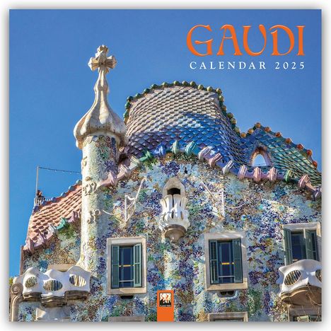 Tree Flame: Gaudí - Antoni Gaudí 2025, Kalender