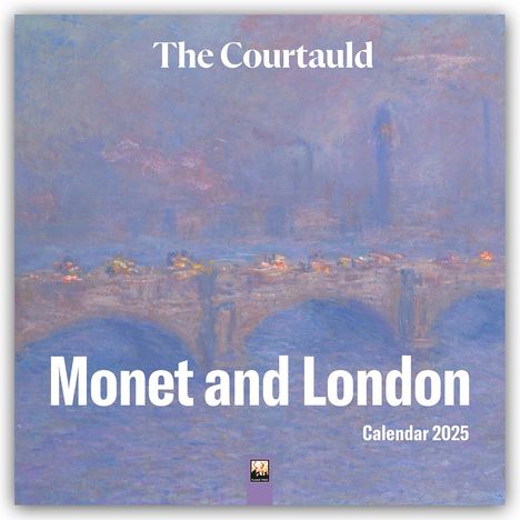 The Courtauld: Monet and London Wall Calendar 2025 (Art Calendar), Kalender