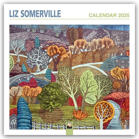 Liz Somerville Wall Calendar 2025 (Art Calendar), Kalender