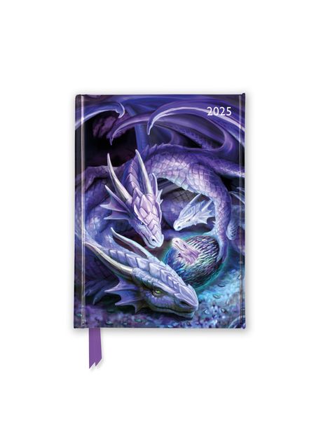 Tree Flame: Anne Stokes - Willkommen Drachenbaby - Taschenkalender 2025, Kalender