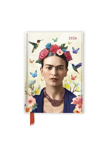 Tree Flame: Frida Kahlo - Life of an Icon - Taschenkalender 2026, Kalender