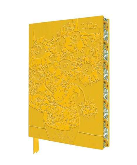 Tree Flame: Vincent van Gogh - Sonnenblumen - Tischkalender 2026, Kalender