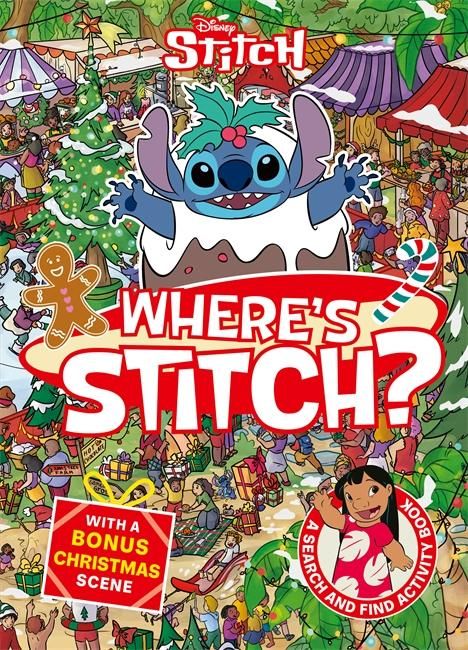 Walt Disney: Where's Stitch? LIMITED CHRISTMAS EDITION, Buch