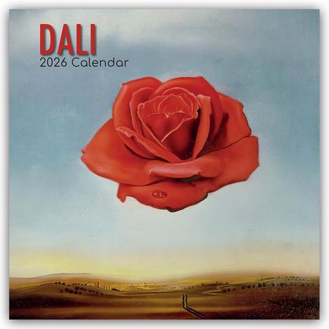 The Gifted: Dali 2026 - Salvador Dali - 16-Monatskalender, Kalender