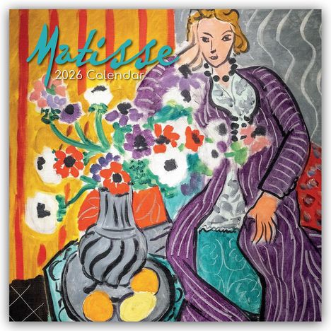 The Gifted: Matisse - Henri Matisse 2026 - 16-Monatskalender, Kalender