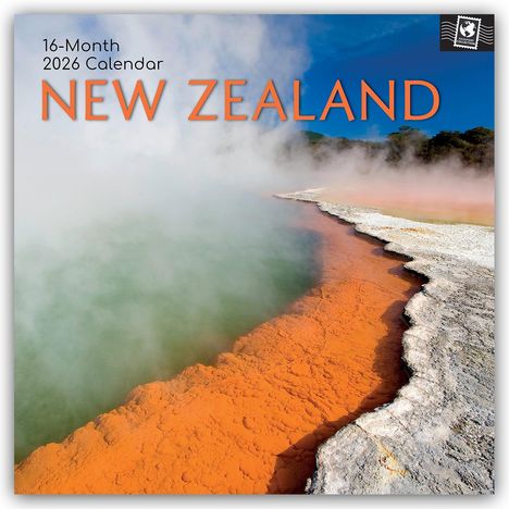 The Gifted: New Zealand - Neuseeland 2026 - 16-Monatskalender, Kalender