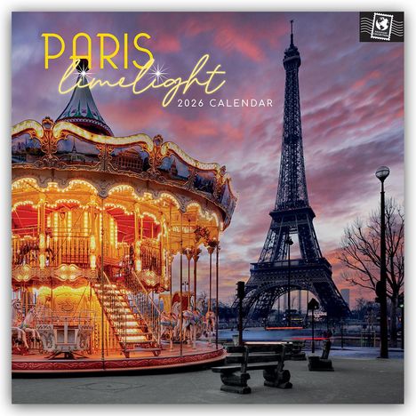 Gifted Stationery Co. Ltd: Paris Limelight - Paris im Rampenlicht 2026 - 16-Monatskalender, Kalender