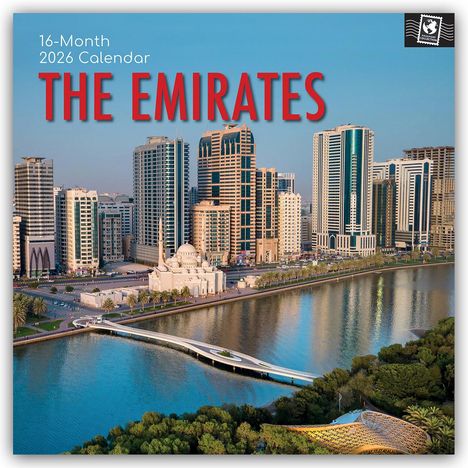Gifted Stationery Co. Ltd: The Emirates - Vereinigte Arabische Emirate 2026 - 16-Monatskalender, Kalender