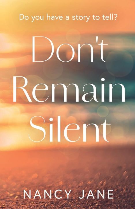 Nancy Jane: Don't Remain Silent, Buch