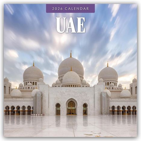 Robin Red: UAE - Vereinigte Arabische Emirate 2026 - 16-Monatskalender, Kalender