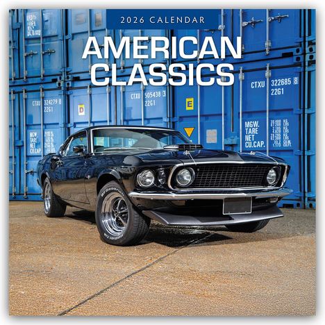 Robin Red: American Classic Cars - Klassische Amerikanische Autos 2026 - 16-Monatskalender, Kalender