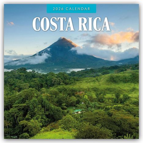 Robin Red: Costa Rica 2026 - 16-Monatskalender, Kalender
