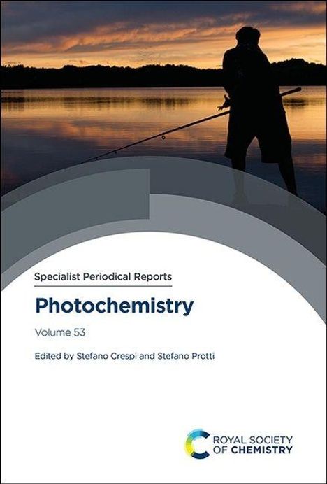 „Specialist Periodical Reports: Photochemistry, Volume 53, Edited by Stefano Crespi and Stefano Protti.“<br>Angler vor Sonnenuntergang.