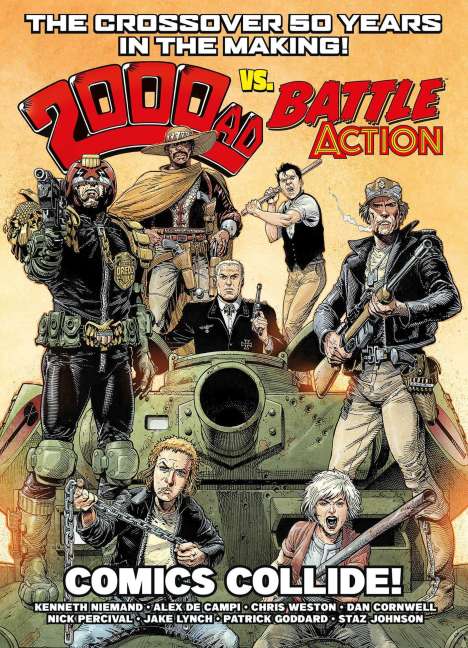 Kenneth Niemand: 2000 AD Vs Battle Action: Comics Collide!, Buch