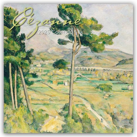 The Gifted Stationery Co. Ltd: Cézanne 2025 - Paul Cézanne - 16-Monatskalender, Kalender