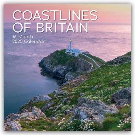 The Gifted: Coastline of Britain - Die Britische Küste 2025 - 16-Monatskalender, Kalender