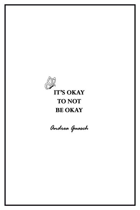 Andrea Guasch: It's okay to not be okay, Buch