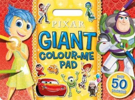 Walt Disney: Pixar: Giant Colour-Me Pad, Buch