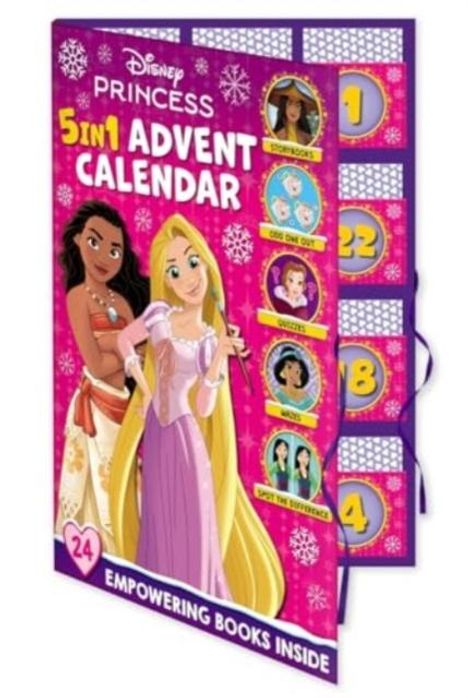 Walt Disney: Disney Princess: 5-in-1 Advent Calendar, Buch