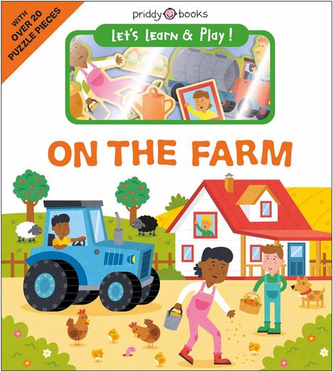 Priddy Books: Let's Learn &amp; Play! Farm, Buch