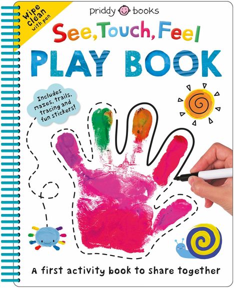 Priddy Books: Books, P: See, Touch, Feel: Play Book, Buch