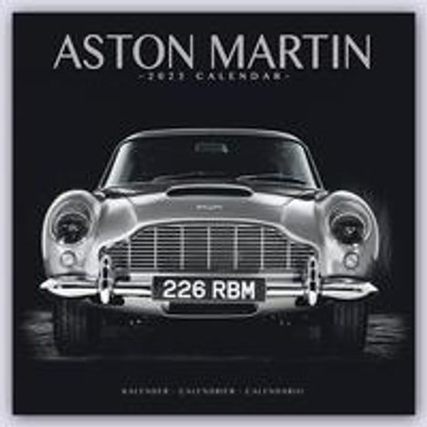Aston Martin 2023 - 16-Monatskalender, Kalender