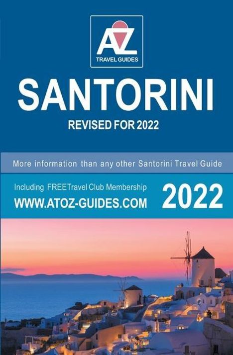 Tony Oswin: A To Z Gt Santorini 2022, Buch