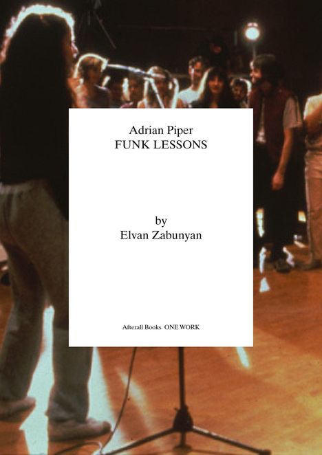 Elvan Zabunyan: Adrian Piper, Buch
