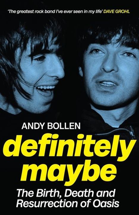 Andy Bollen: Definitely Maybe, Buch