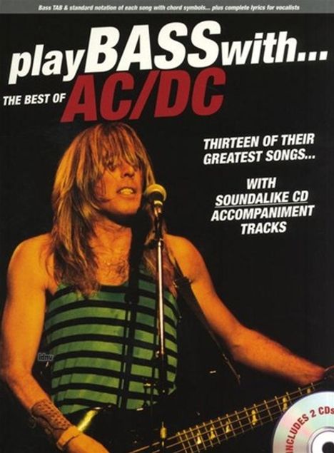 Play Bass with the Best of AC/DC, Noten