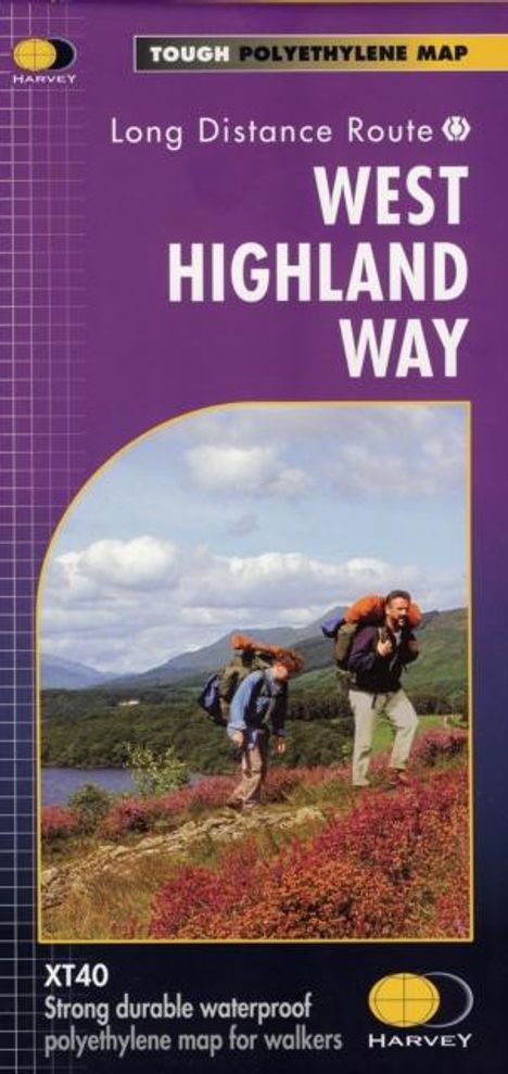 Harvey Map Services Ltd.: West Highland Way XT40, Karten