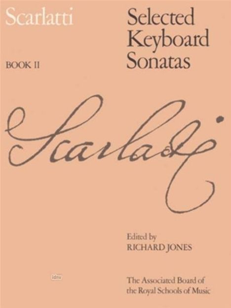 Domenico Scarlatti: Selected Keyboard Sonatas Book II, Noten
