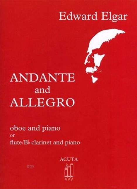 Edward Elgar: Andante &amp; Allegro, Noten