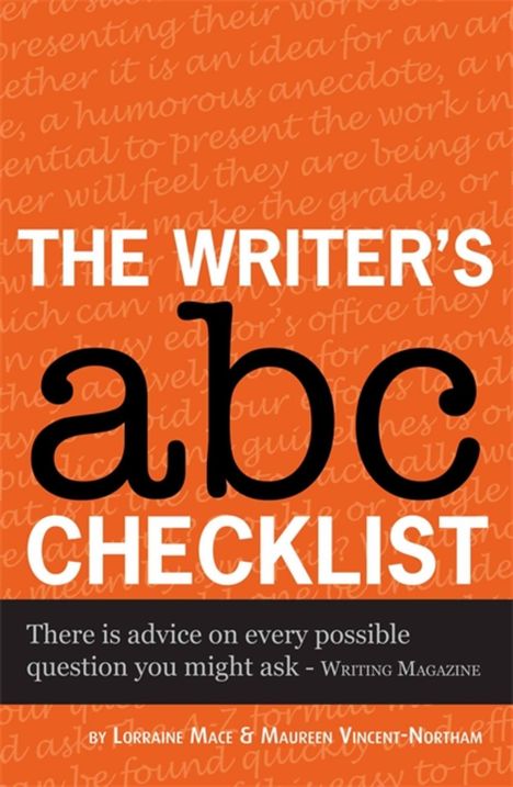Lorraine Mace: The Writer's ABC Checklist, Buch