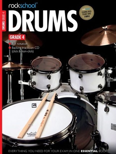 Rockschool Drums - Grade 4 (2012-2018), Noten