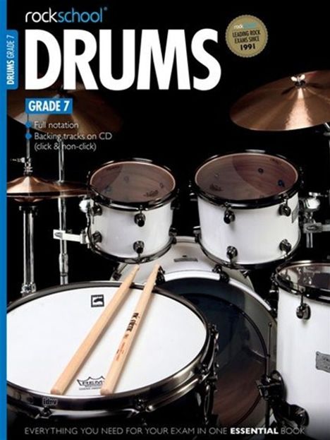 Rockschool Drums - Grade 7 (2012-2018), Noten