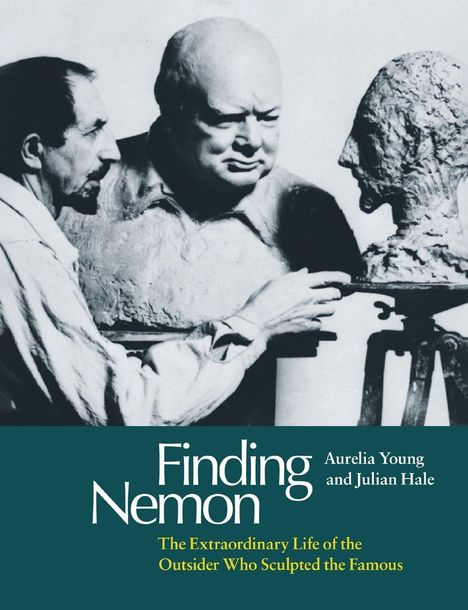 "Finding Nemon" von Aurelia Young und Julian Hale; ein Künstler modelliert eine Büste vor sich.