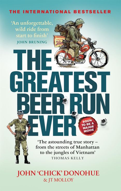 J. T. Molloy: The Greatest Beer Run Ever, Buch
