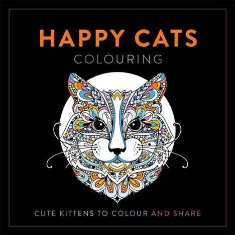 Lom Art: Happy Cats Colouring, Buch